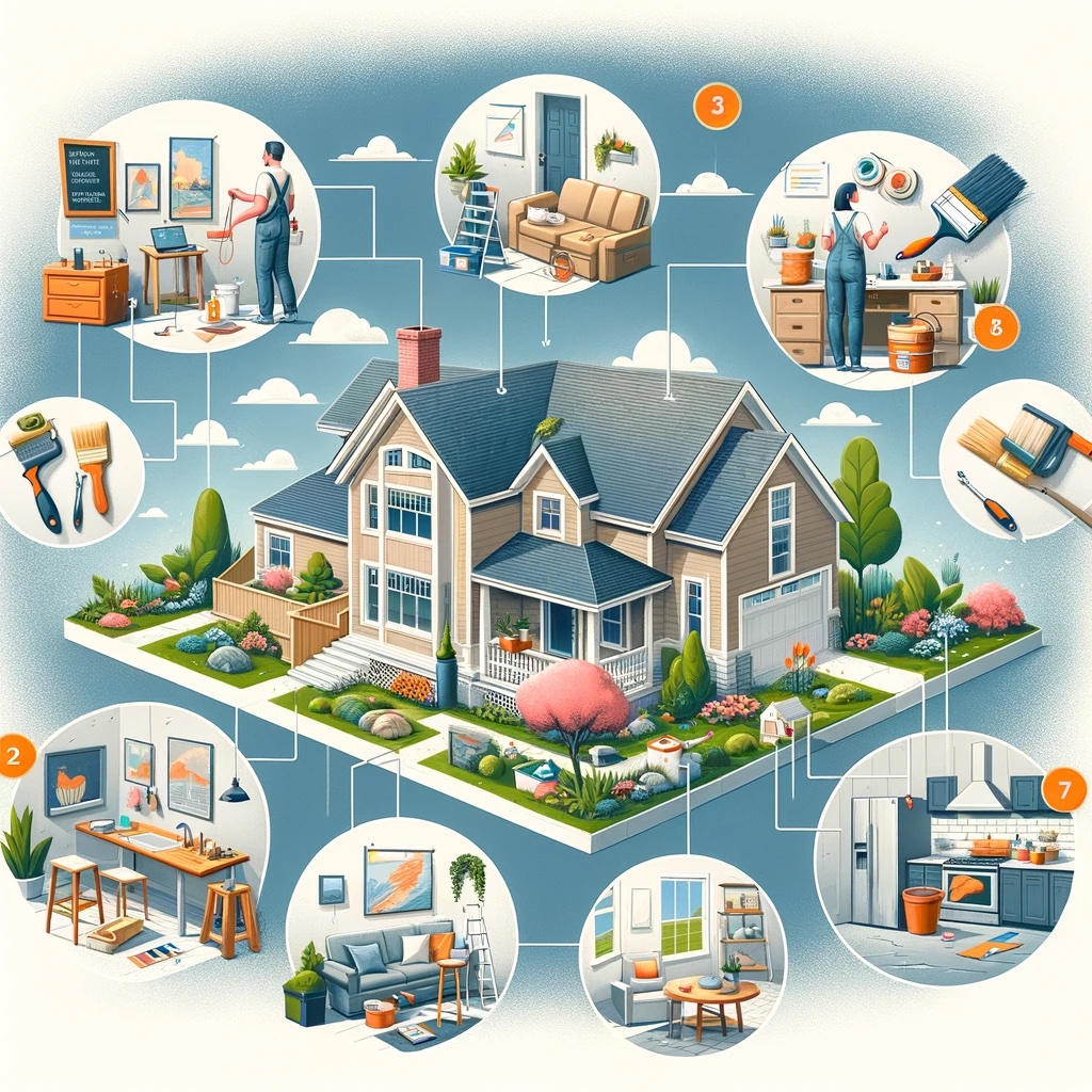 Quelques travaux à effectuer pour vendre rapidement un bien immobilier