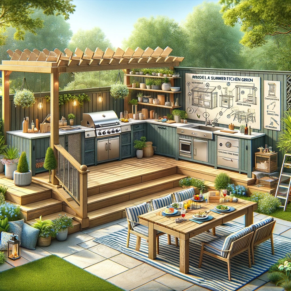 Réaménager sa cuisine d'été dans son jardin : comment s’y prendre ?